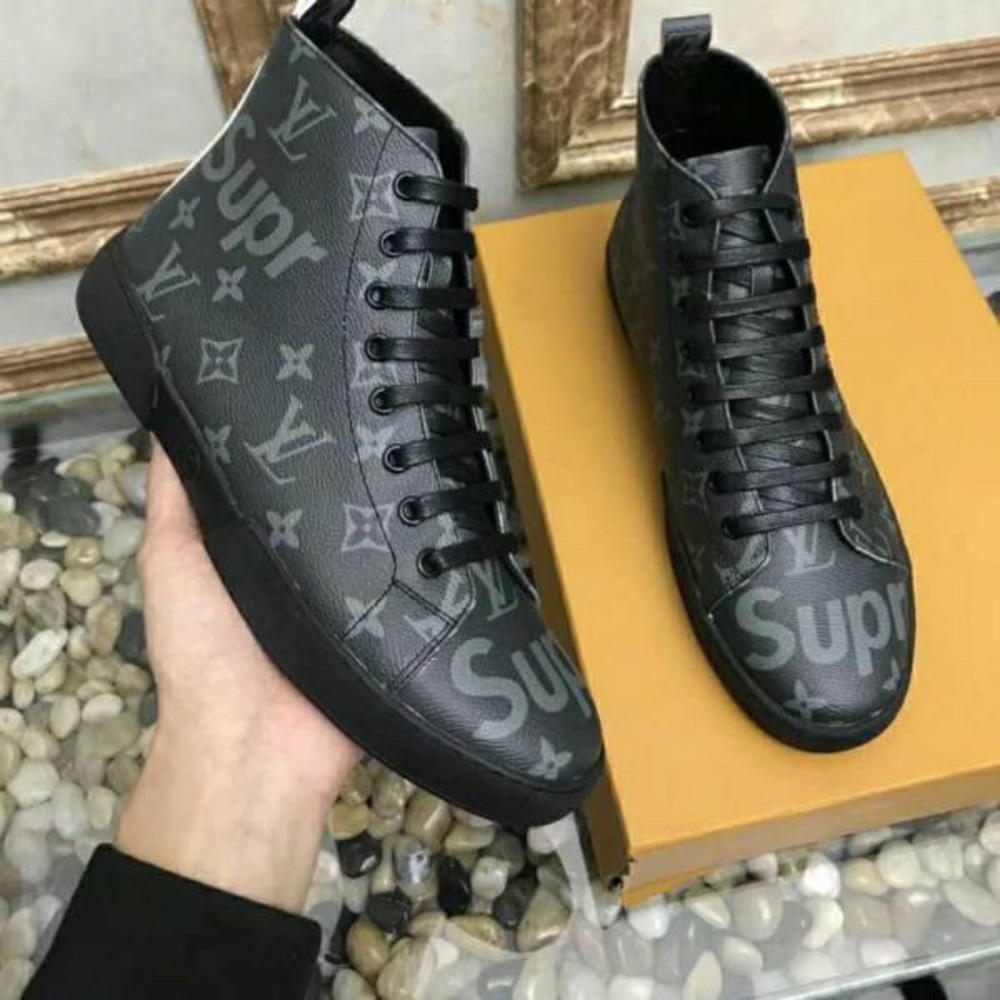 Louis Vuitton x Supreme High Top